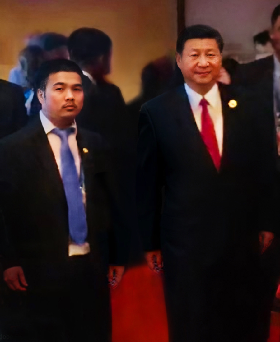 Mr. Mai Vu Minh with President of China, Mr. Xi Jinping