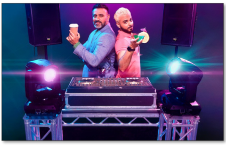 Rifco Theatre and Soho Theatre presents  PALI & JAY’S   ULTIMATE ASIAN WEDDING DJ ROADSHOW  UK TOUR – LONDON DATES:    29th October – 2nd November – Soho Theatre, LONDON